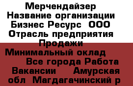 Мерчендайзер › Название организации ­ Бизнес Ресурс, ООО › Отрасль предприятия ­ Продажи › Минимальный оклад ­ 30 000 - Все города Работа » Вакансии   . Амурская обл.,Магдагачинский р-н